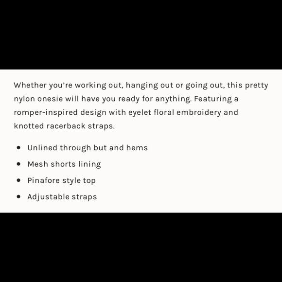 NEW Free People Elevation Onesie RARE - Picture 10 of 11